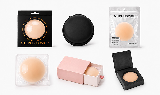 Packaging Options of Reusable Silicone Nipple Cover