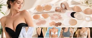 adhesive bra breast lift tape silicone breast pasties