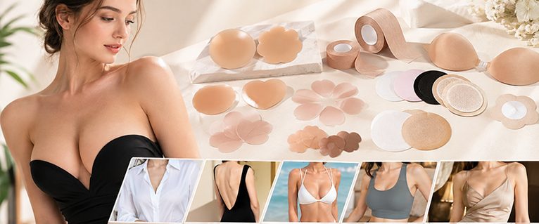 adhesive bra breast lift tape silicone breast pasties