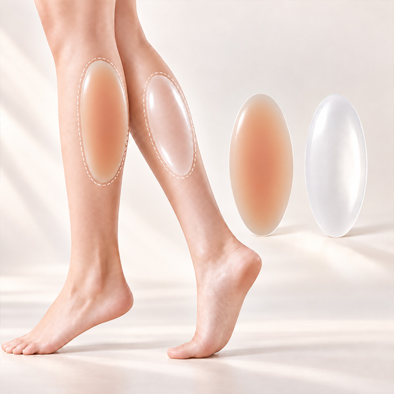 color of silicone calf pads