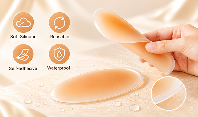 silicone calf pads material