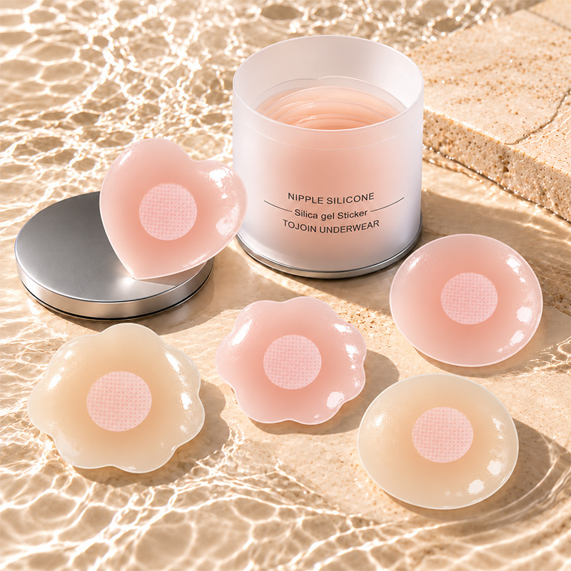 silicone nipple pasties and frosted jars