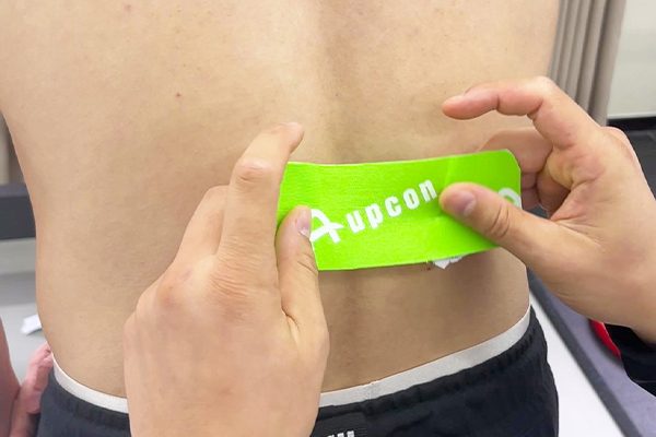 kinesiology tape for lower back pain